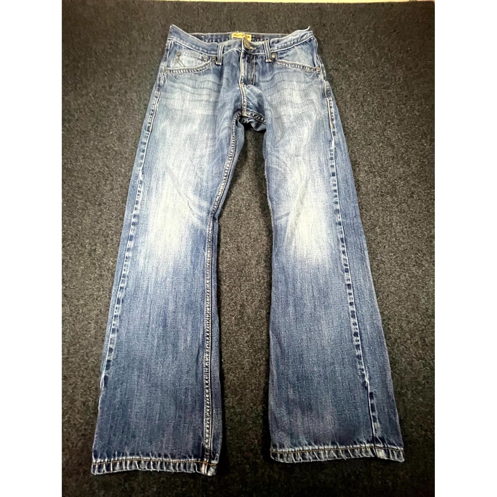 Vintage Wrangler 20X No. 42 Bootcut Jeans Men's 32x32 Blue Denim Double Stitch